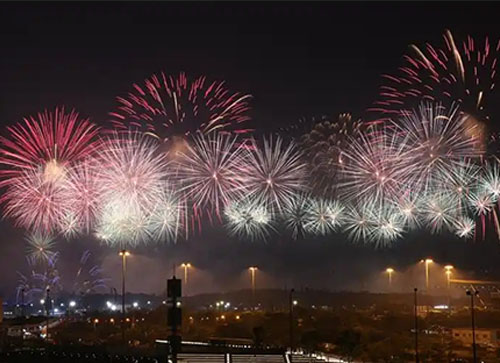 屏山县焰火晚会